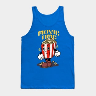 Popcorn Mascot Cartoon Tank Top